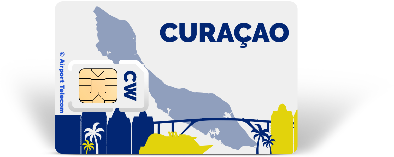 Simkaart - Curacao